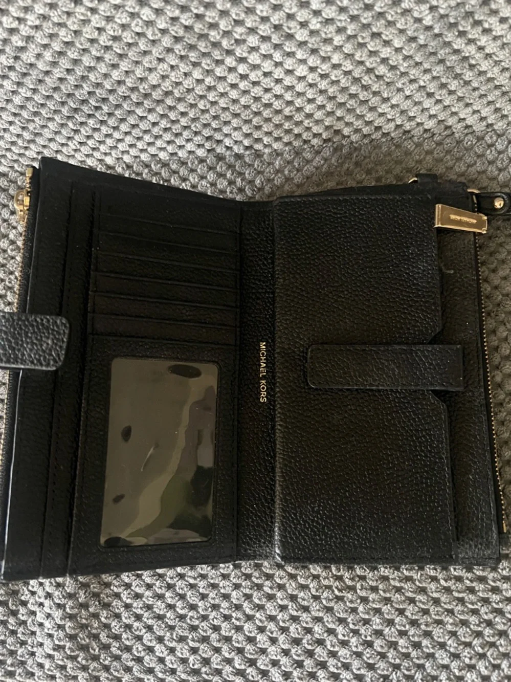 Michael kors Jet Set Large Leather Smartphone Wristlet Wallet